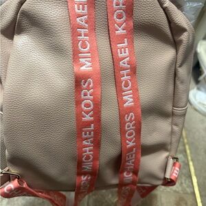 Michael Kors Pink Backpack